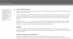 Desktop Screenshot of militaerpass.net